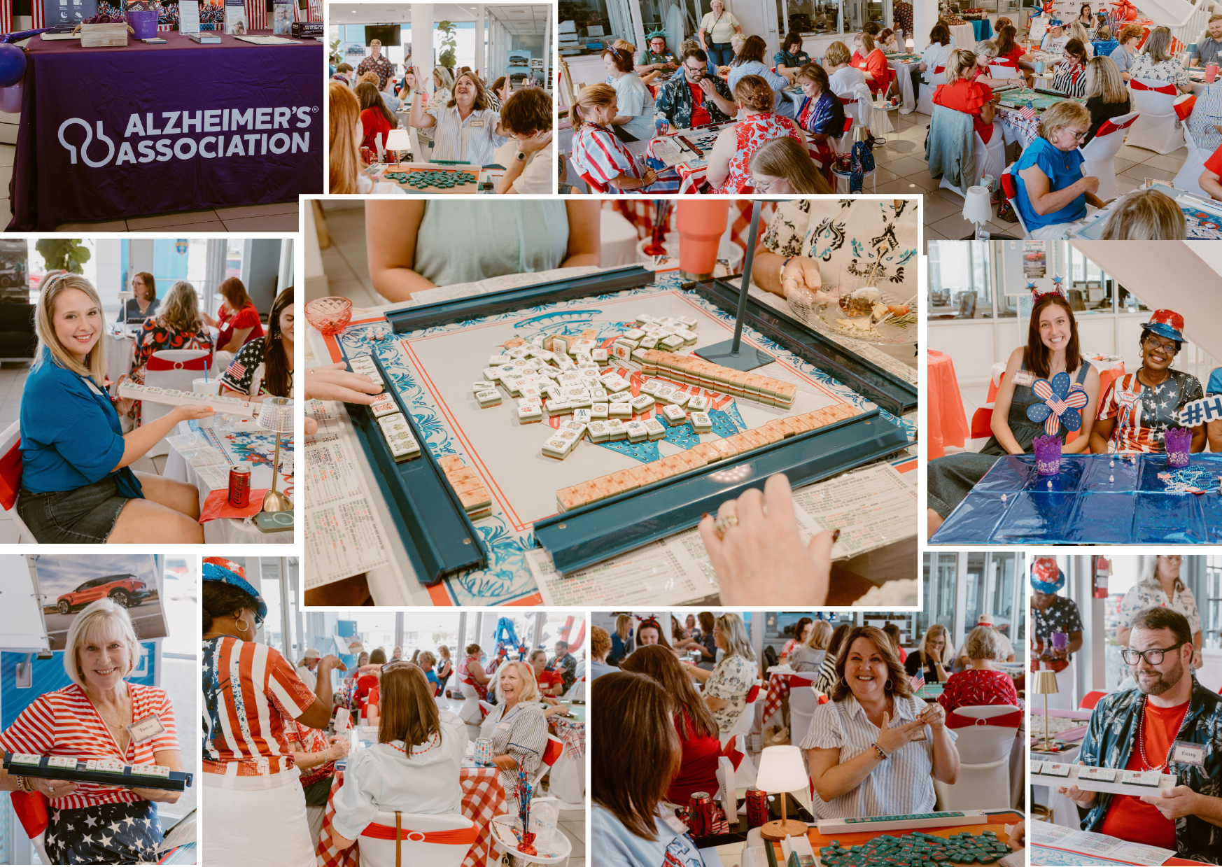 Red, White & Mahjongg event photos